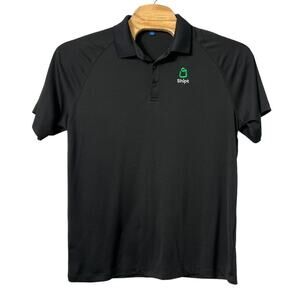 Black Shipt Shopper Polo Shirt - Size Large